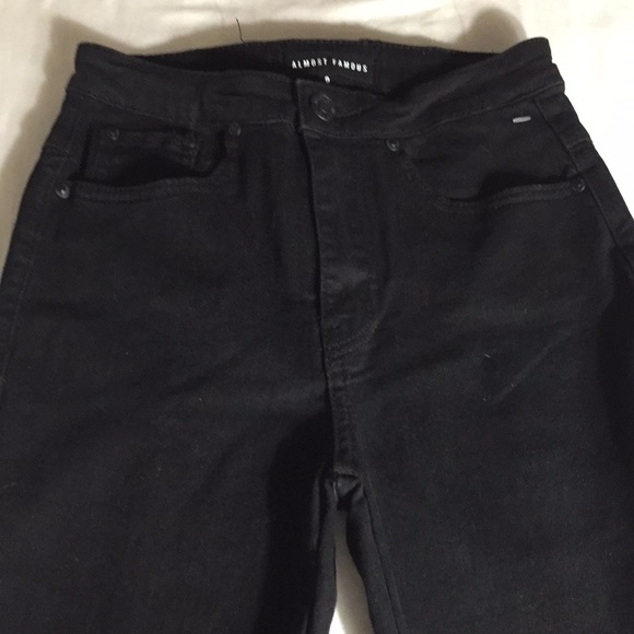 Almost Famous 70’s high rise bell bottom jeans - Picture 5 of 15